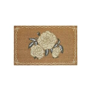 My Texas House Dainty Rose Coir Doormat – Spring 2026